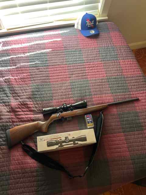 Bolt action Rossi 22 magnum 