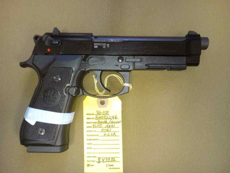 BERETTA 92FS TYPE M9A1 22L.R. &quot;NEW IN BOX&quot;