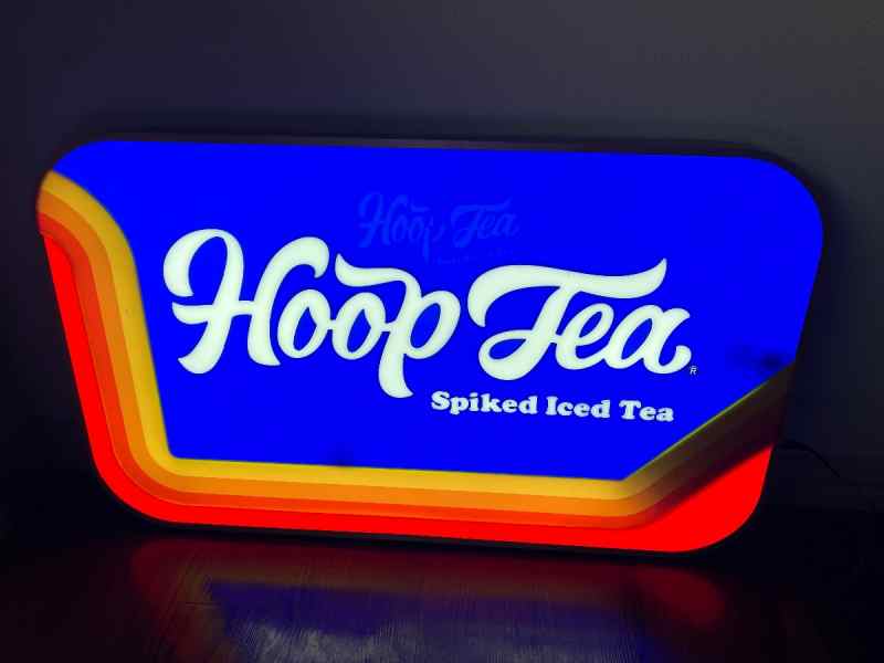 Hoop Tea Led sign 