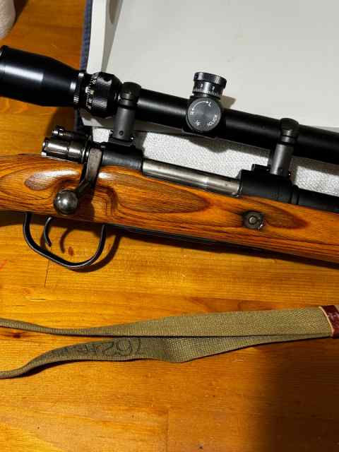 Mauser 8MM scoped very nice 