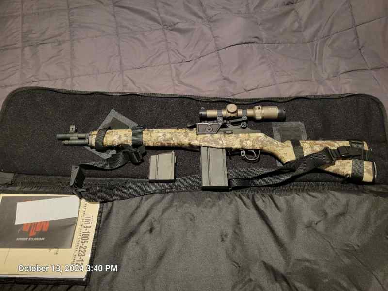 Springfield Armory M1A SOCOM .308 Kryptek Stoke