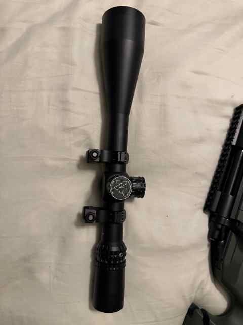 Nightforce NXS 12-42 scope with NF Rings REDUCED