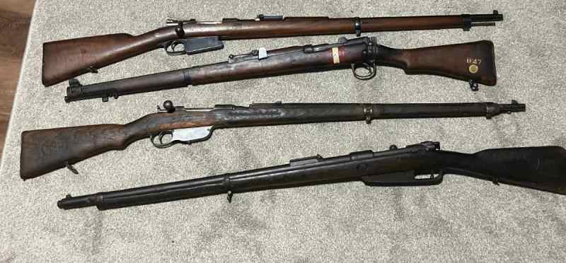 Project milsurps mauser enfield, gewehr mannlicher