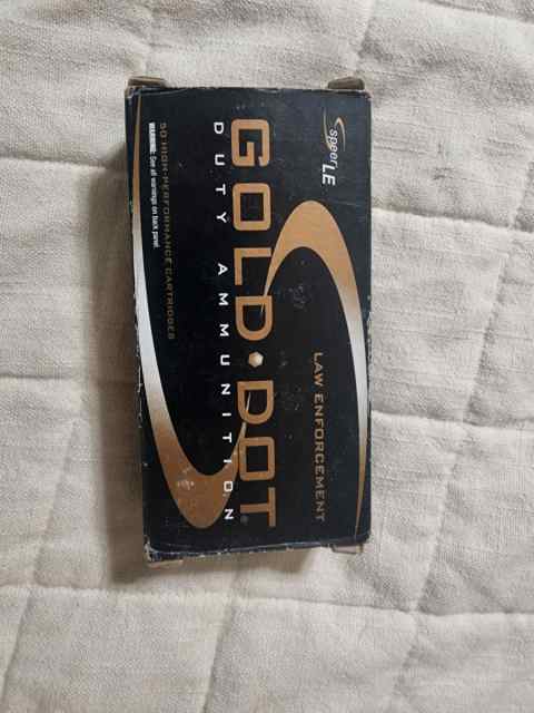 Speer LE Gold Dot 45Auto 230gr GDHP 59 rounds