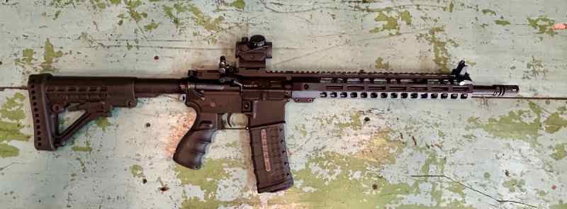 Palmetto State Armory M4 Carbine with red dot