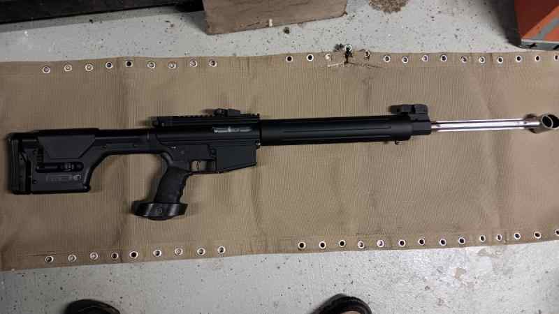 DPMS LR-308 24" with Leupold mk4 6.5-20x50 scope