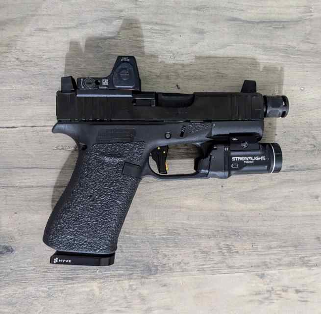 Glock 43X MOS with holster and case