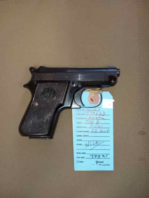 BERETTA 950B 22 SHORT &quot;NICE USED GUN&quot;