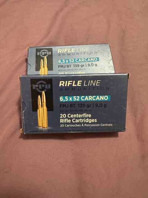 6.5 Carcano Ammo
