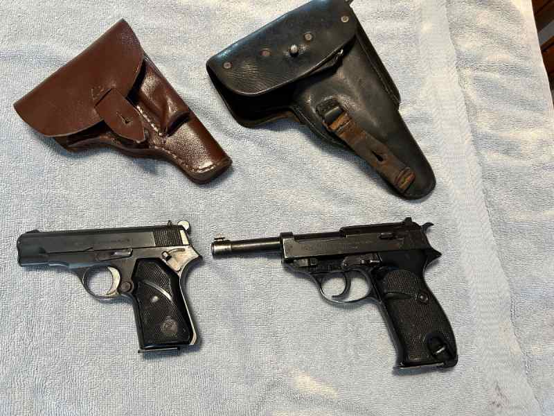 Walther P38 and Zastava M70