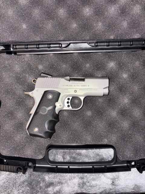 Kimber stainless ultra carry ll  9mm