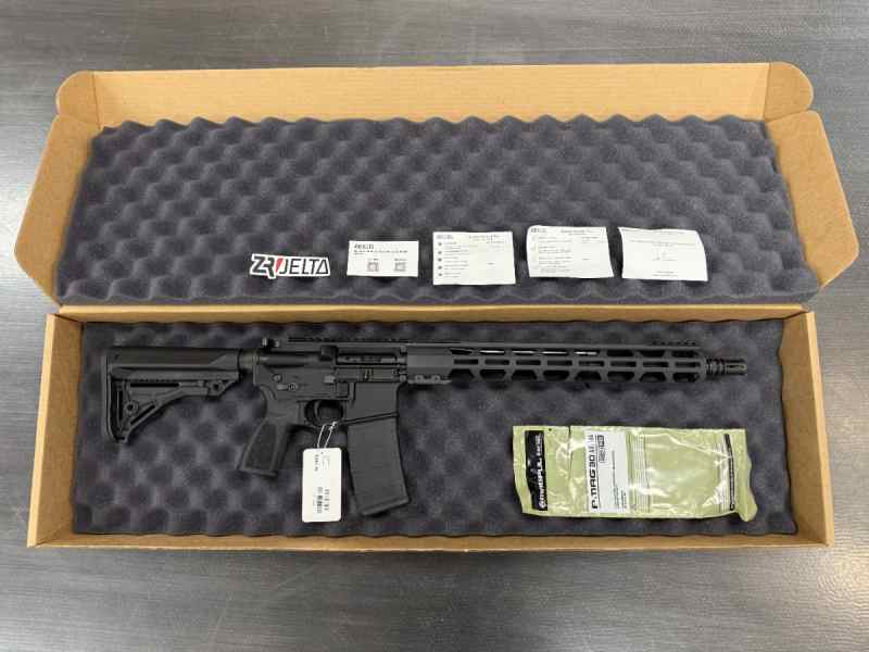 ZRO Delta Zulu 5.56 Rifle (WARF ARMS) $589.99 BLK