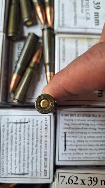 7.62x39 ammo