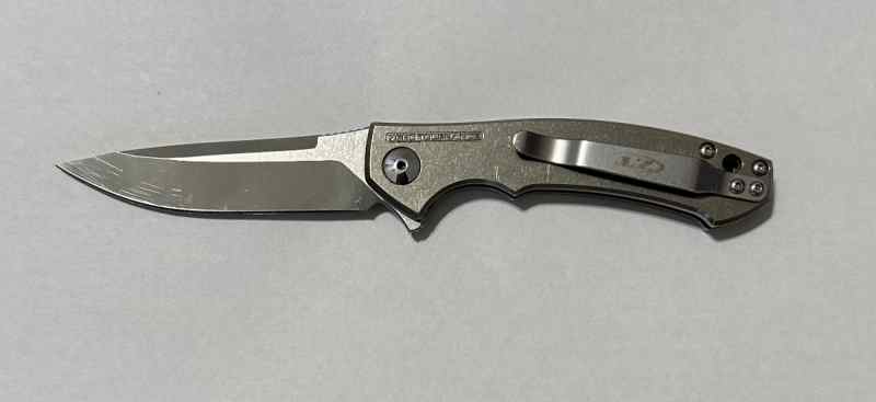 Zero Tolerance Sinkevich Flipper Titanium Knife