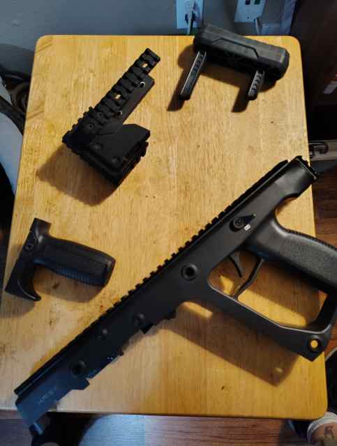 Kriss Vector parts. 