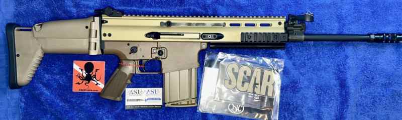 FN SCAR 17S NRCH 308 16in BLK or FDE - Conroe 