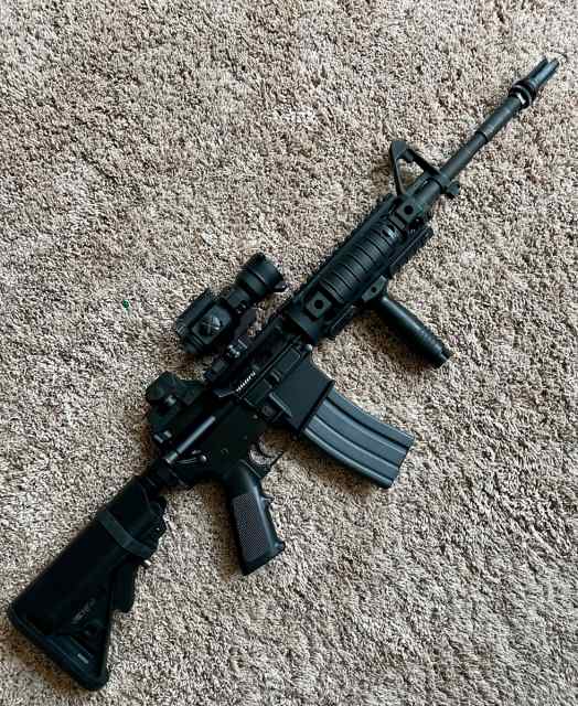 LMT M4, RRA Barrel, Aimpoint ML3, ASR Flash hider