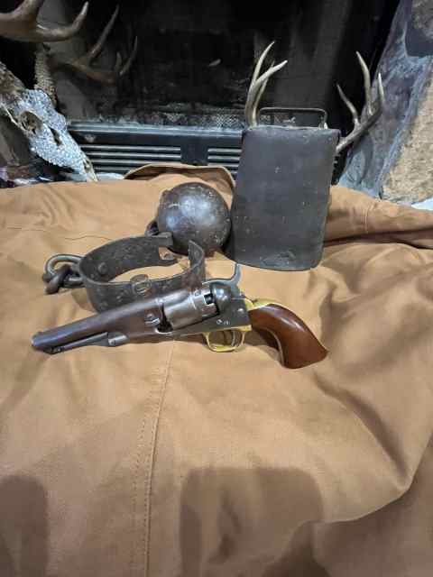 1862 Colt pocket police. Civil war Era “COLT”