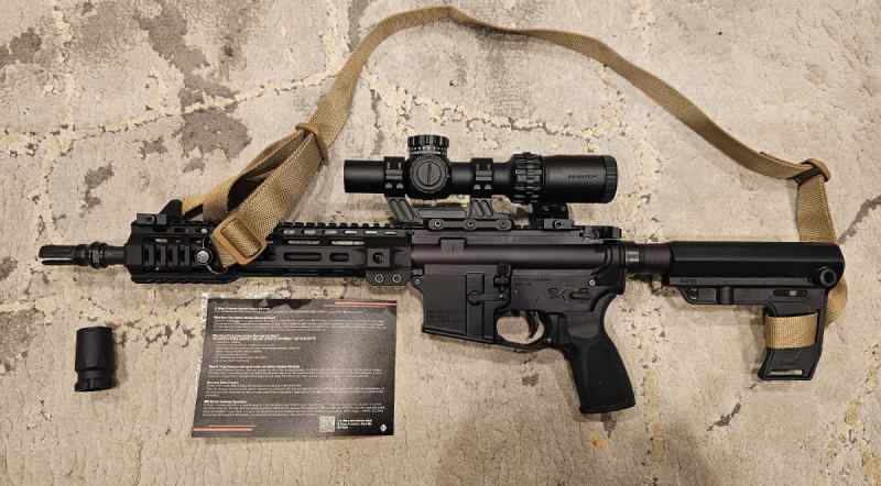 11.3 Hanson Barreled BKing Firearms 5.56 AR Pistol