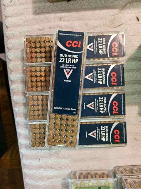 CCI Subsonic .22LR 500 Rounds - lot4