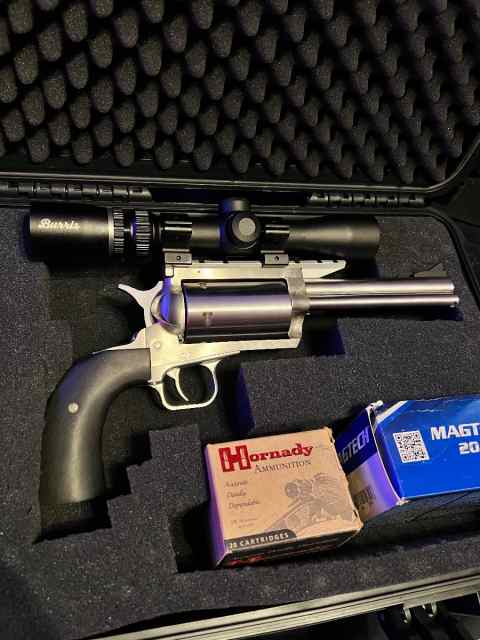 Magnum Research BFR .500 S&amp;w with scope