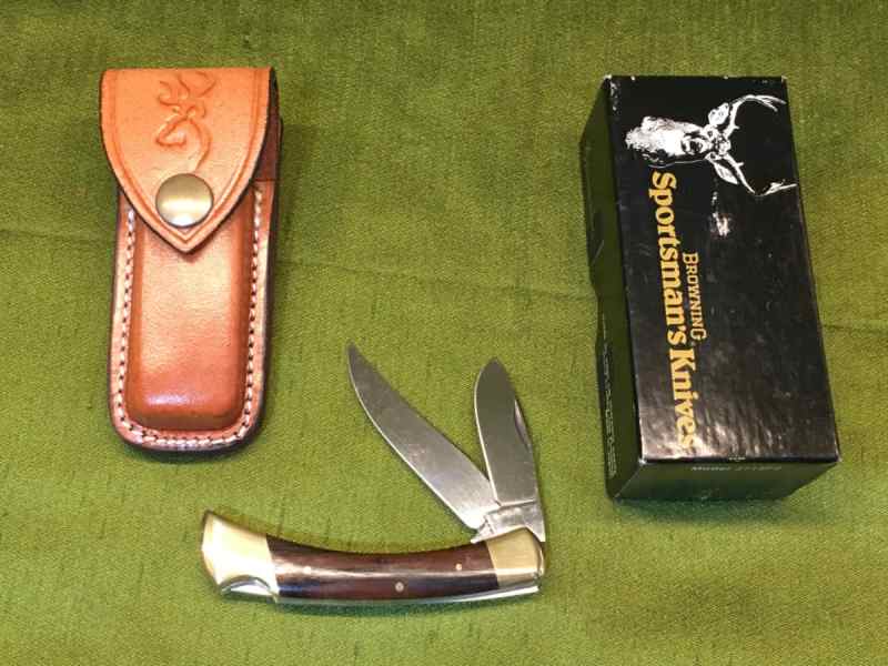 VINTAGE Browning 2718F2 Sportsman’s Folding Knife 