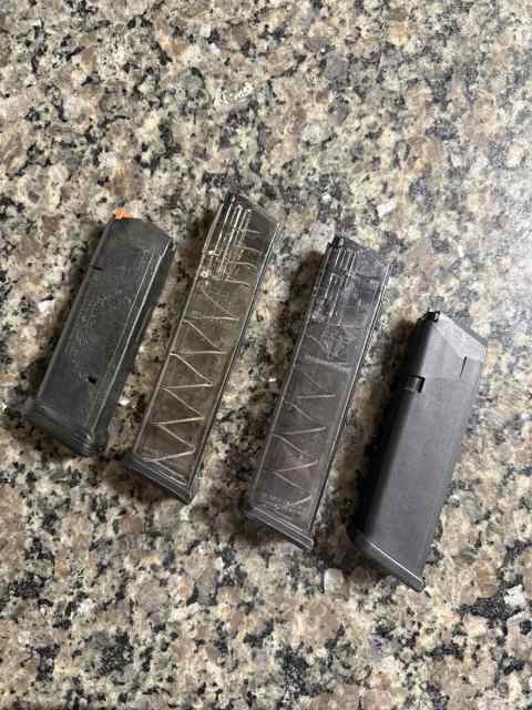 Glock 9mm mags G19 &amp; G17 OEM ETS Pmag