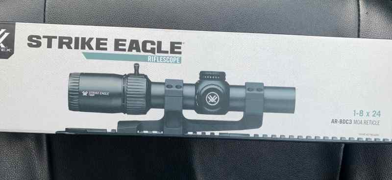 New Vortex Strike Eagle optic scope / dot N.I.B. !