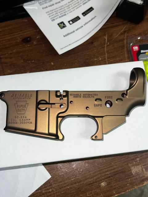 Ar15 Geissele super duty lower 