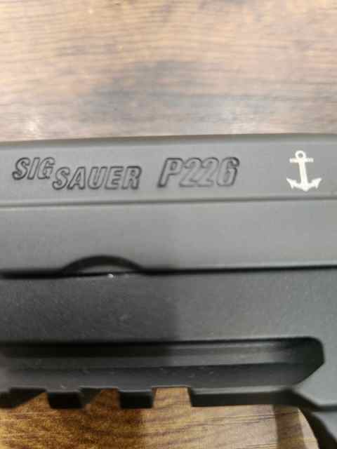Sig Sauer 226 Mk 25 9mm includes 3 15 round mags. 