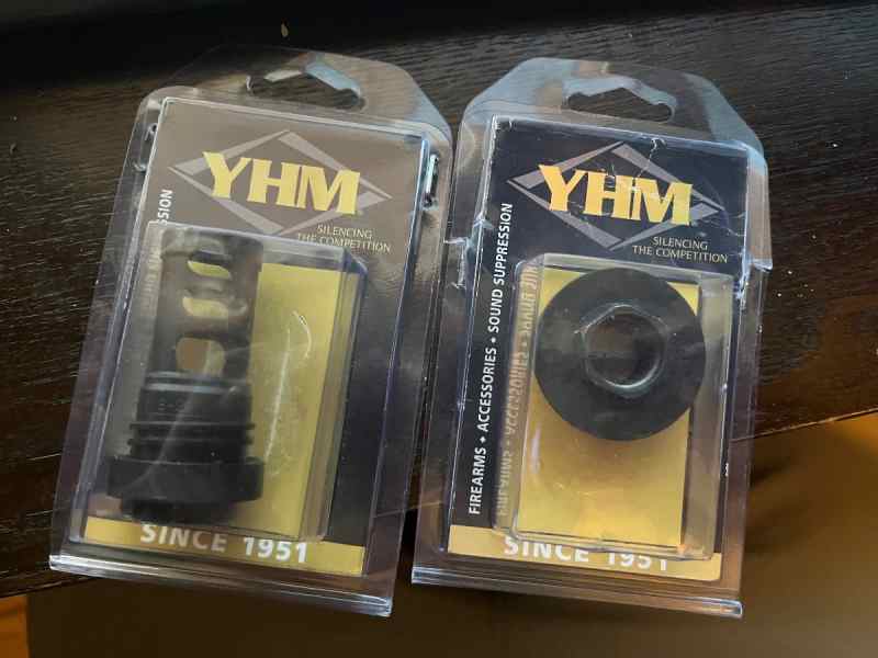 YHM Yankee Hill Muzzle Brake &amp; Thread mount