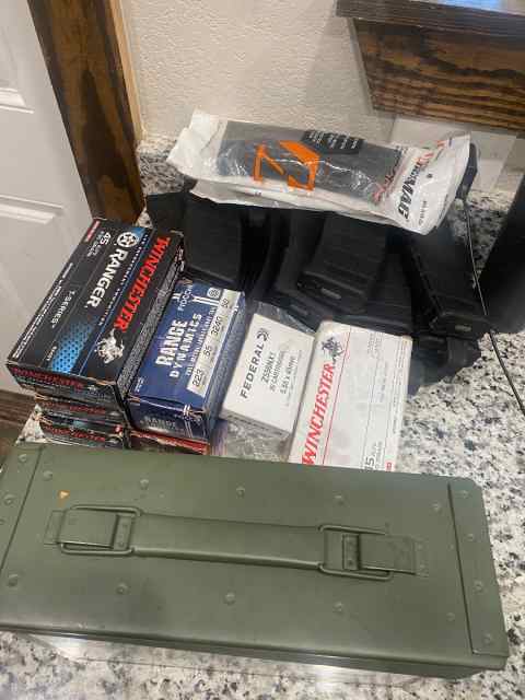 AR Magazines and ammo