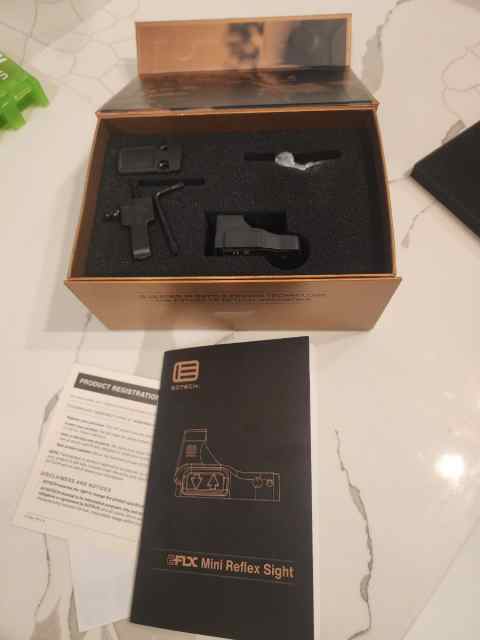 Eotech eflx mini reflex sight red dot