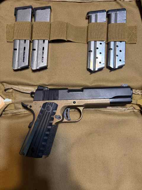 WTS/WTT Custom Caspian Arms 5” 1911 9mm