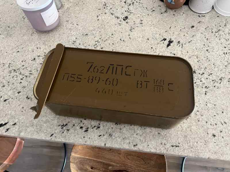 440rds - 7.62x54r - Russian Factory Seal w/ opener