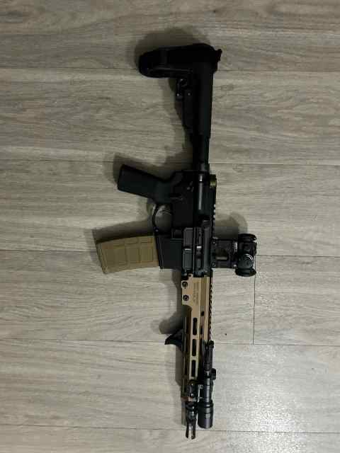 Geissele URGI 10.3 upper with NOX Muzzle Device