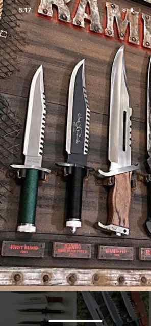 Wtb Rambo Replica knife or collection 