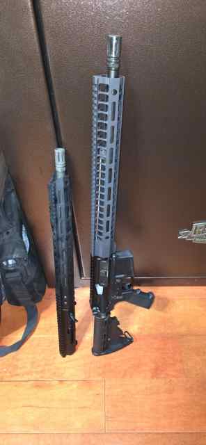 Brand new Ar15 556 and 7.62x39 combo deal