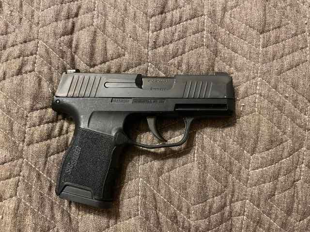 Sig P365 with WC grip mod