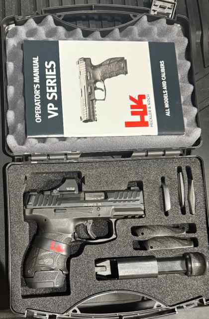 HK VP9SK Optic Ready 9mm with Holosun SCS