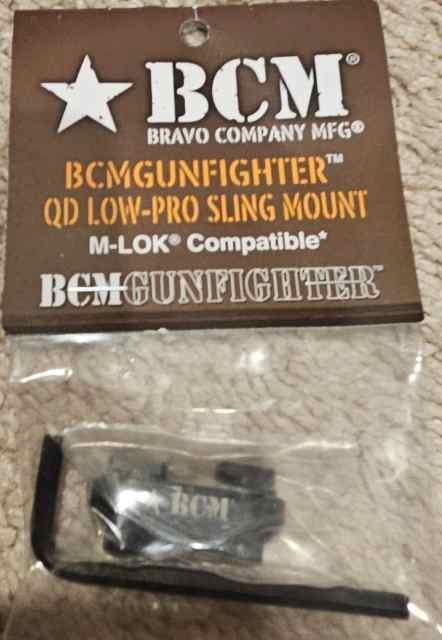 Brand New BCM Gunfighter QD Low-Pro Sling Mount Ml