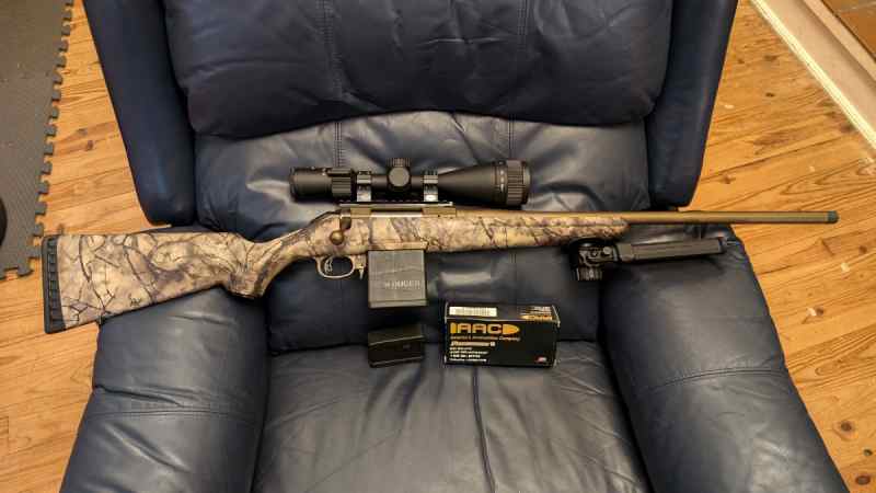 Ruger American Go Wild .308 with extras 