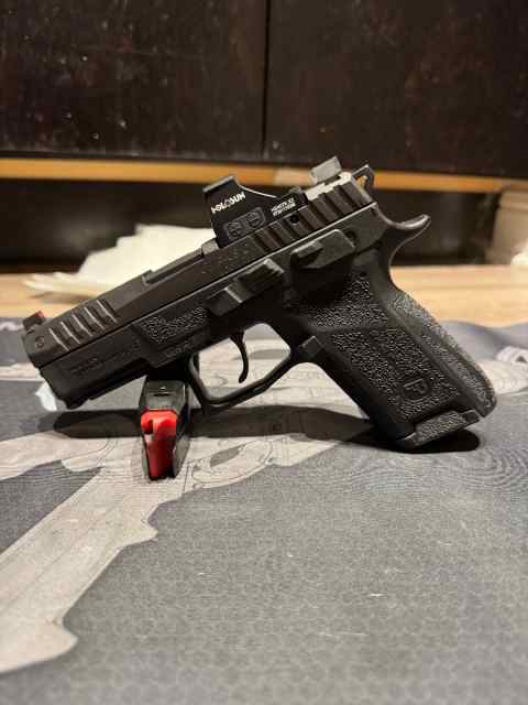 CZ P-09C Nocturne 9mm with extras