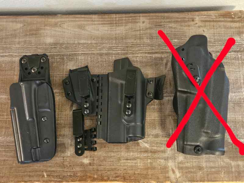 Lh Glock 34/ Glock 19 Holsters