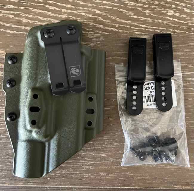 T.rex Glock holster, Noveske hand guard