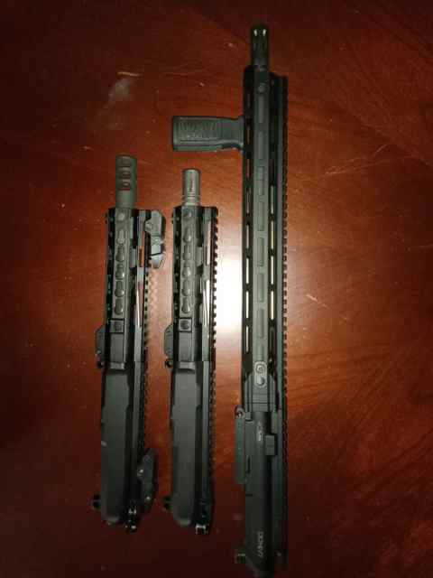 DDM4V7 UPPER &amp; 2 233 PISTOL UPPERS