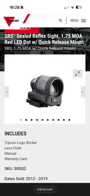 WTB Trijicon SRS