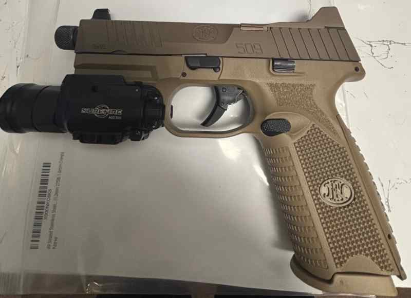 FN 509 tactical + light 