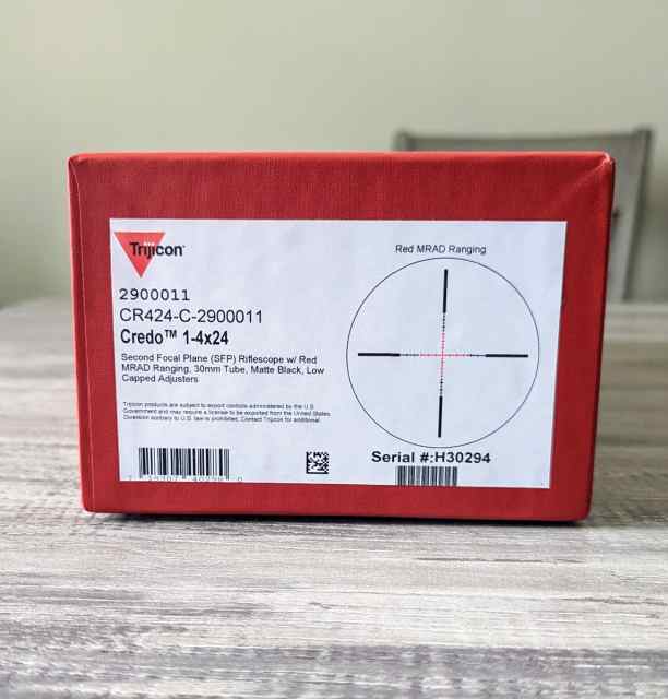 *NIB* Trijicon Credo 1-4x24 SFP